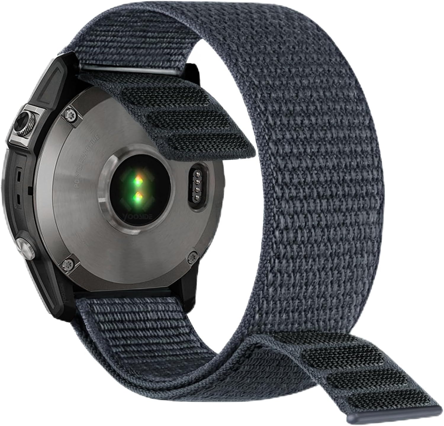 YOOSIDE Nylonowy pasek do zegarka Garmin Fenix 8 51 mm / epix Pro 51 mm / Enduro 3 / Fenix 7X / 6X / 5X, 26 mm szybkoschnący ultralekki sportowy pasek na nadgarstek do Instinct 3 50 mm