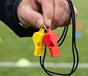 StonKraft Pea-Less Whistles Sports and Training Used by Professionals (Assorted Colour) (Pack of 2) gallery image