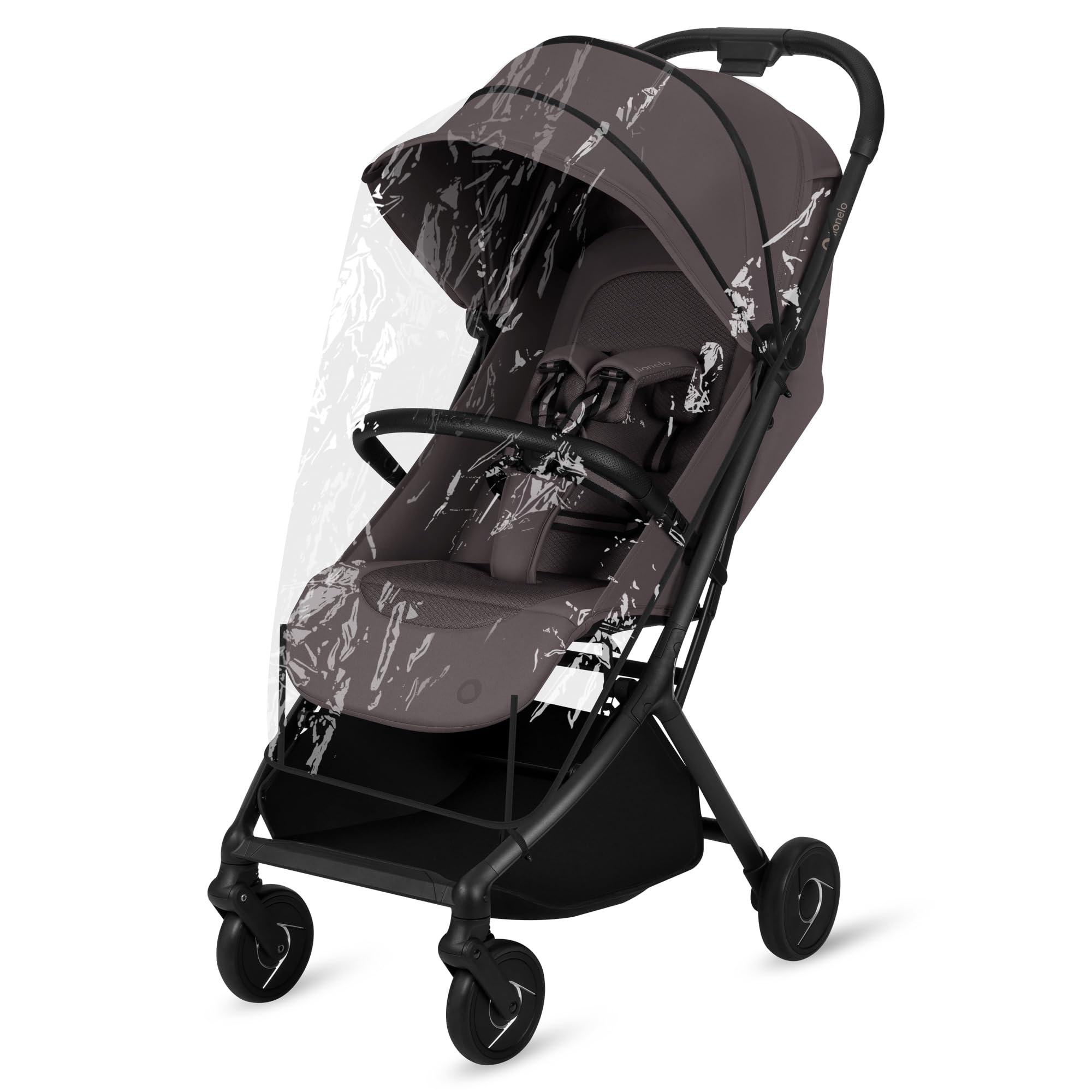 Lionelo Sia Stroller Rain Cover, Waterproof Clear Rain Cover Stroller, Windproof Stroller Weather Shield, Easy Fit, Dedicated for Sia