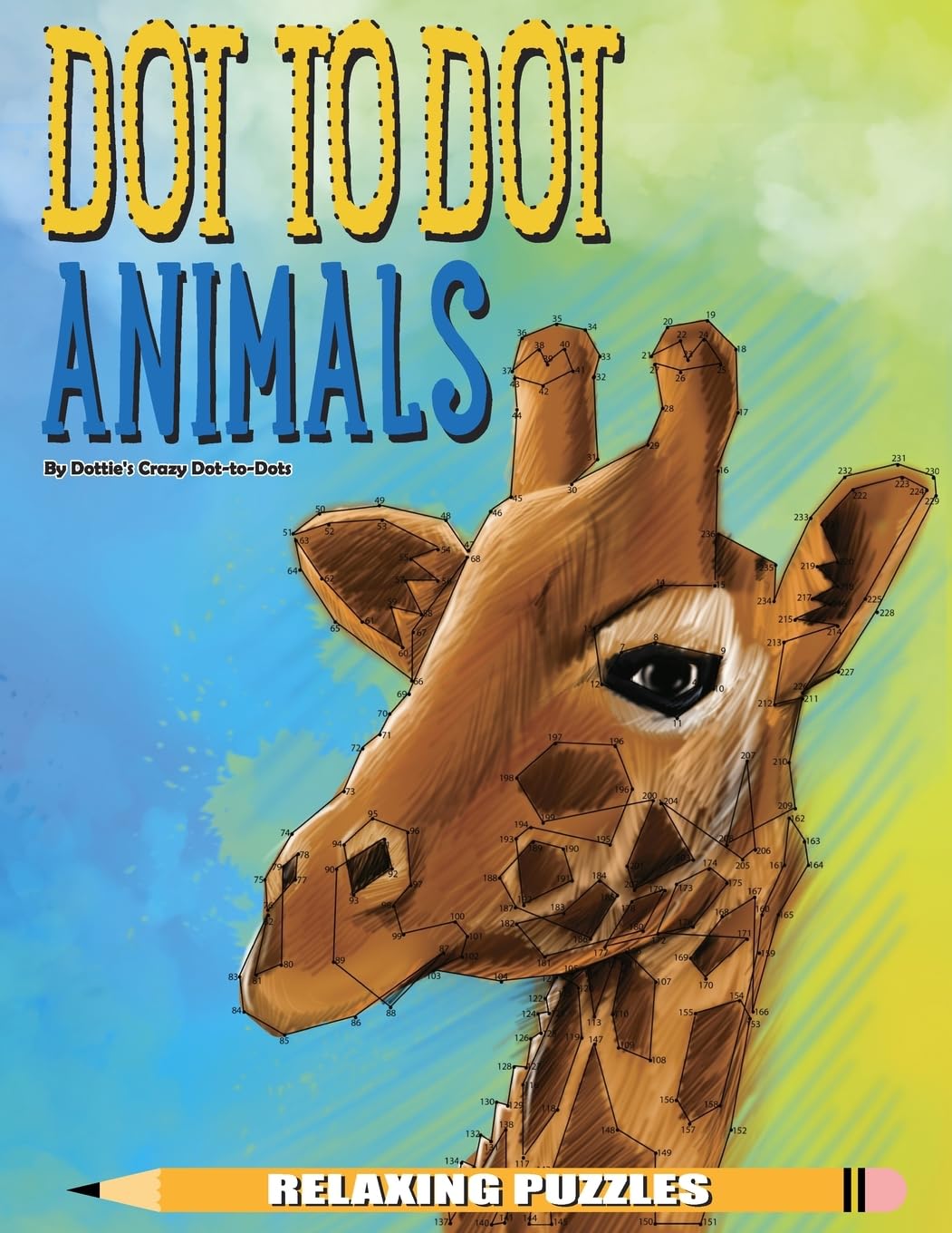 Dot to Dot Animals Relaxing Puzzles: Volume 4 (Dot to Dot Books For Adults)