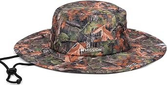 MISSION Cooling Anywhere Boonie Hat - Unisex Wide-Brim Hat for Men & Women - Cools Up to 2 Hours - UPF 50 Sun Protection