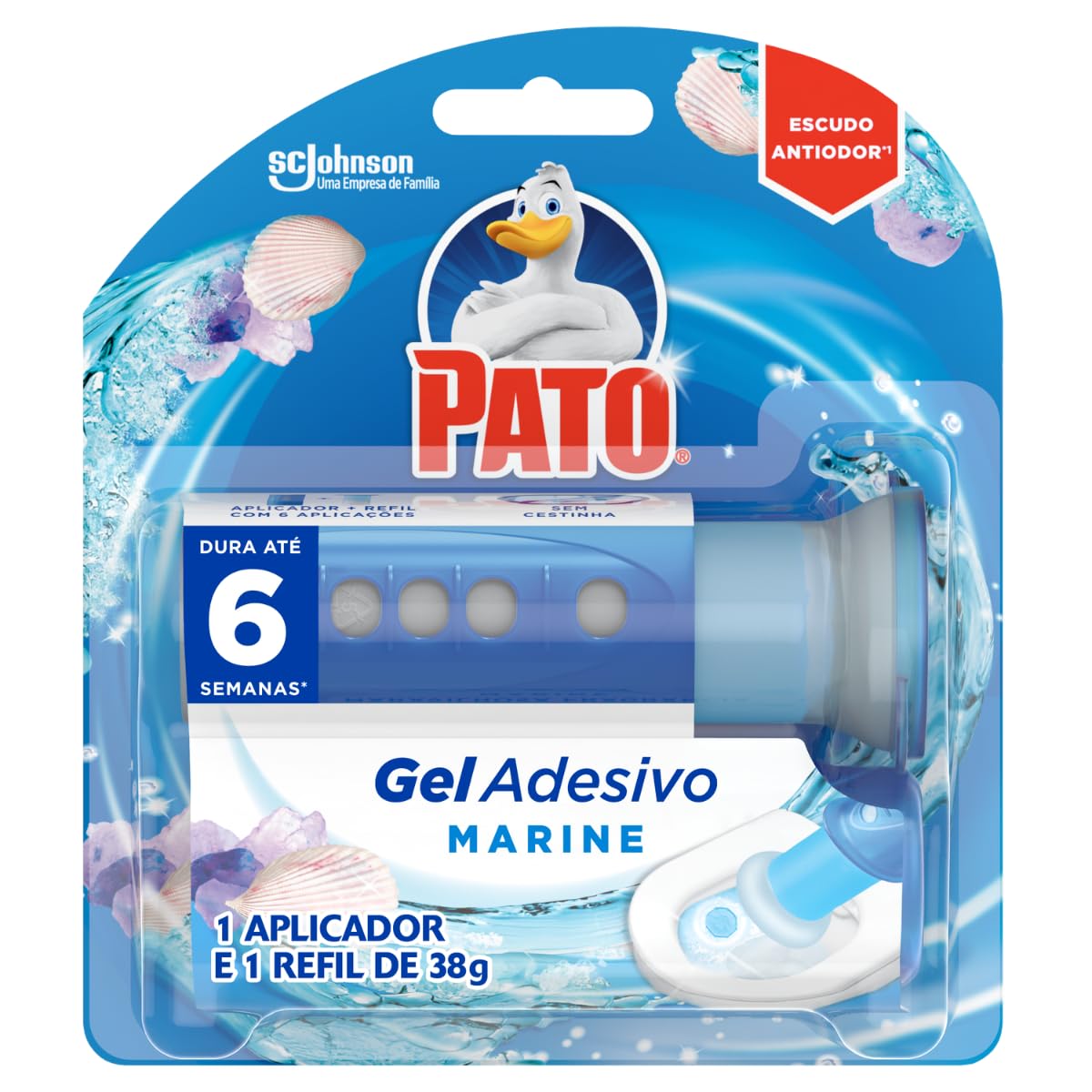 DUCK Deodorizer Adhesive Gel Applicator and Marine Refill