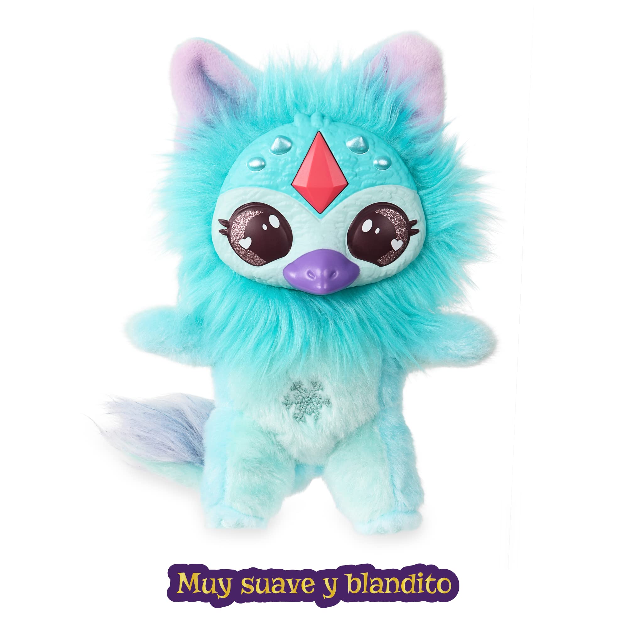 Magic Mixies Magicolor Surprise, calderón de tamaño Mediano, Juguete de Magia, poción mágica, con un Peluche Mixie, 6 Modelos para coleccionar, a Partir de 5 años, Famosa (MGX08000)
