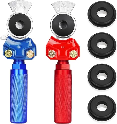 SEHNSUCHT Glad Hand Handles with Extension Handles, Air Glad Hand for Semi Trucks, Trailers and Tractor, Glad Hand Grips with Seals for Air Hose