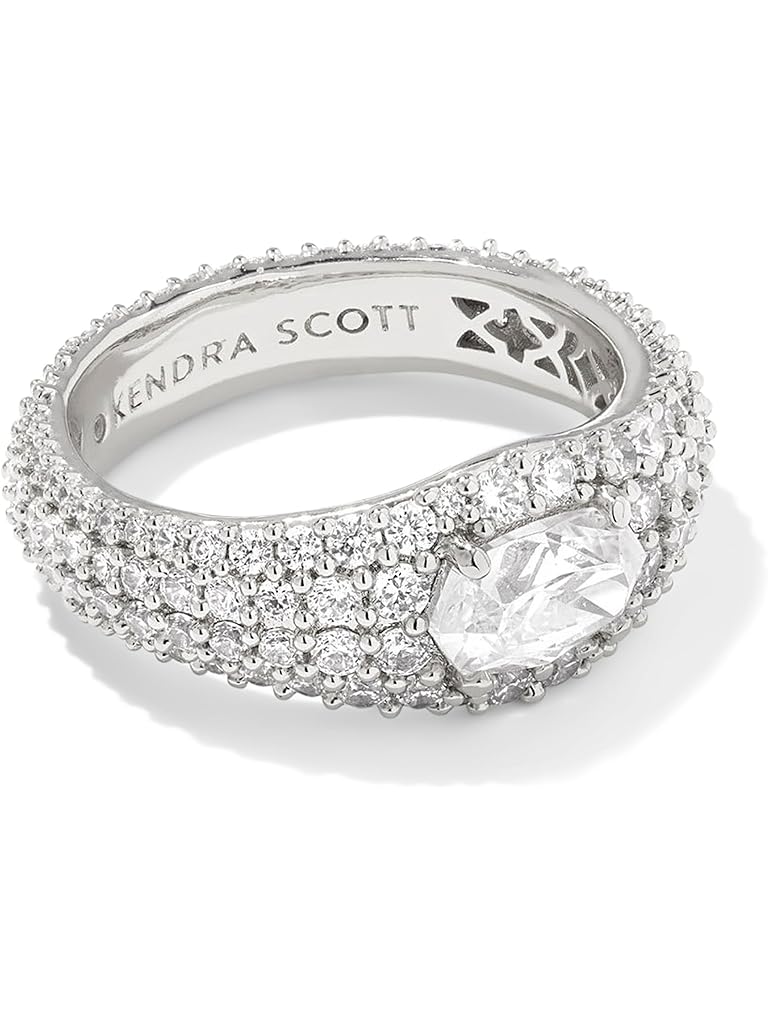 Silver Kendra Scott Bella Band Ring