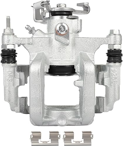 Miniatura 12 de SCITOO Pinza de freno trasera izquierda/derecha con soporte 18B5047 compatible para Dodge para Nitro 2007-2011, para Jeep For Liberty 2008-2012