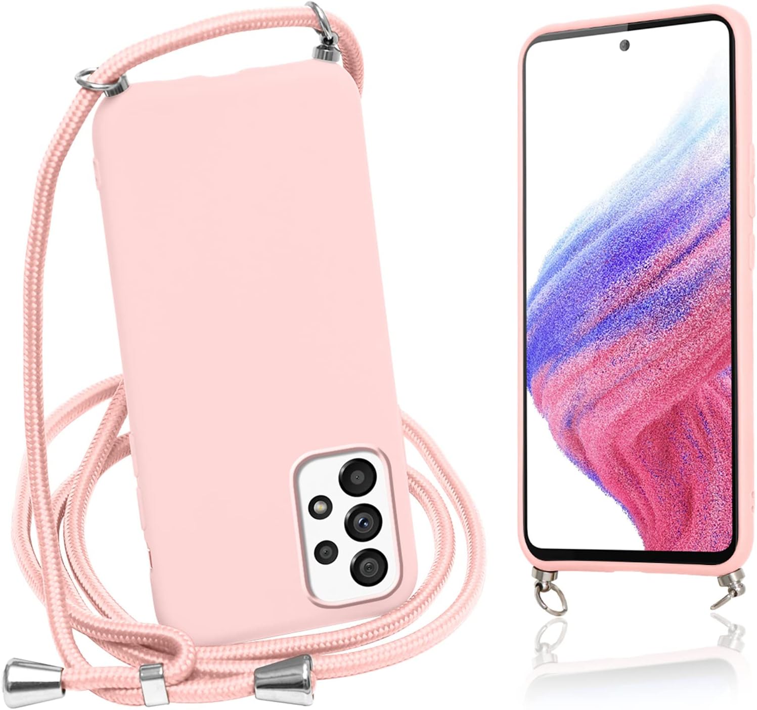 Yoedge 3 Pezzi Custodia Per Samsung Galaxy A12 6,5 Pollici, TPU Silicone Custodia Morbida Ultra Sottile Case Con Disegni Fantasia Aesthetic,Antiurto Protettiva Originale Cover Per Samsung A12, Fiore - Foto 8