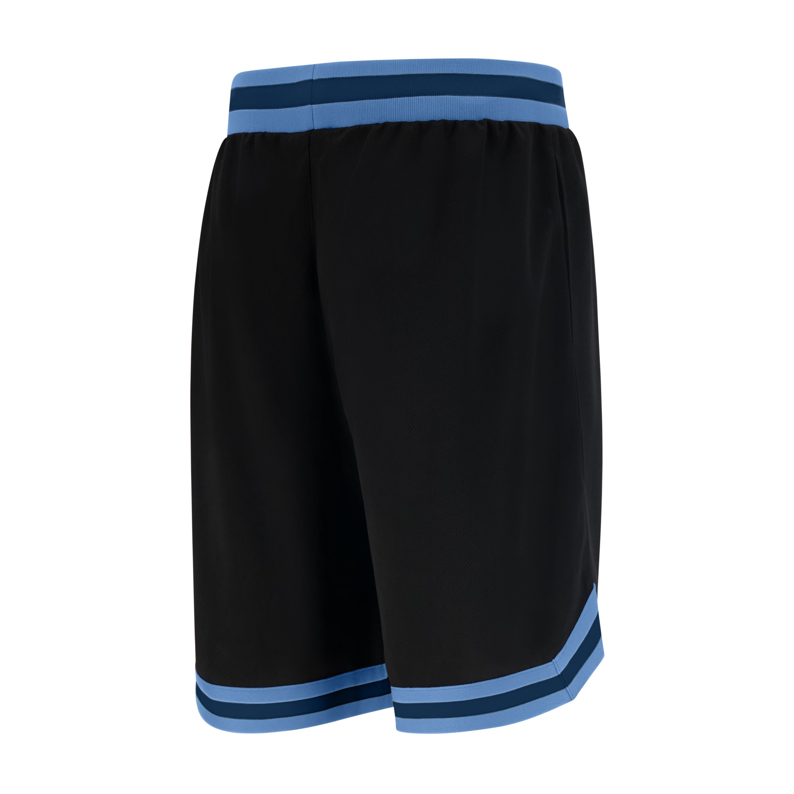 UNK NBA Ultra Game GSM3547F NBA Woven Team Logo Poly Mesh Basket Shorts Nero, Large