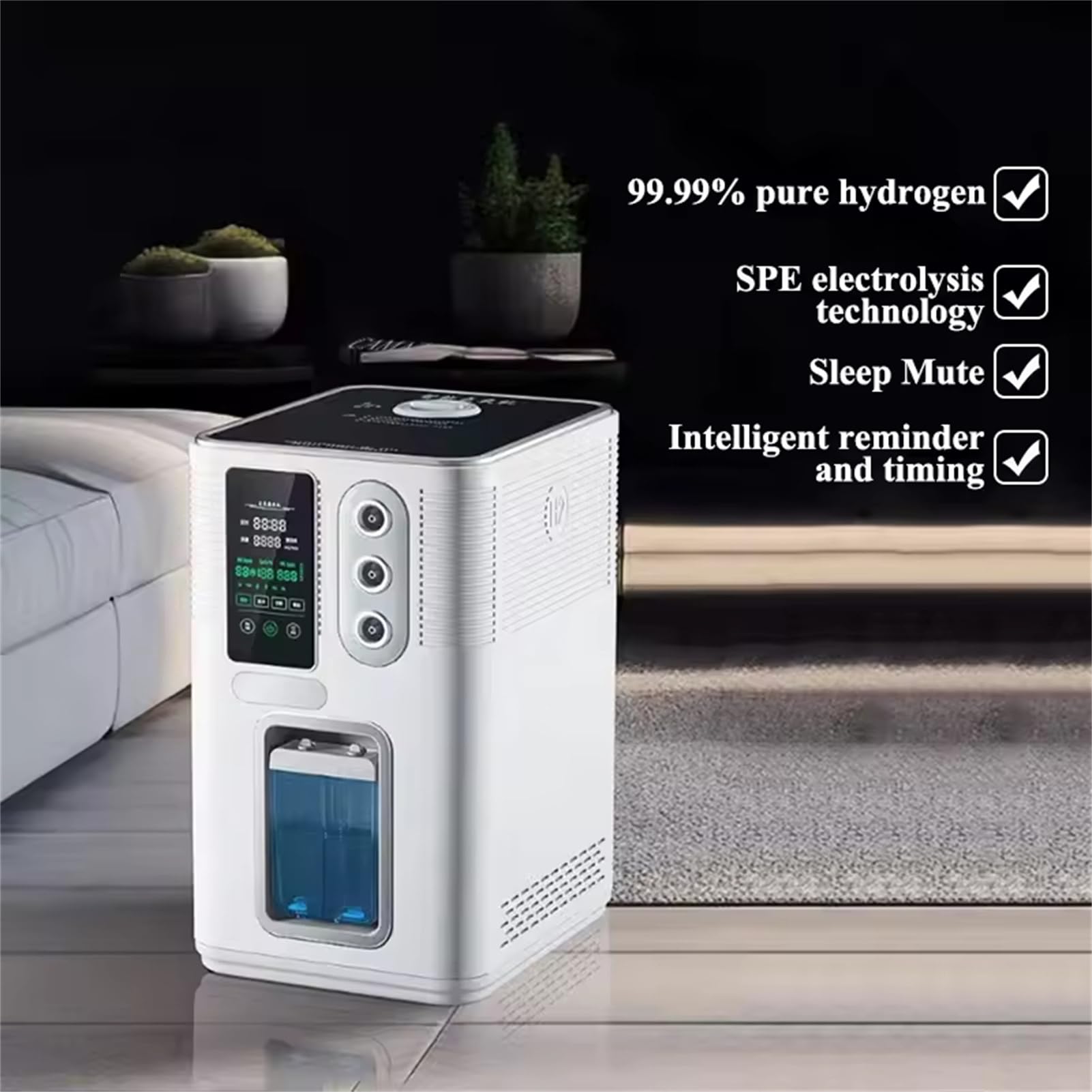 aniwini 水素吸入器　水素発生器99.992%高純度 Amazon.co.jp : Aniwini 水素吸入機、99.99%高純度H2水素吸入器
