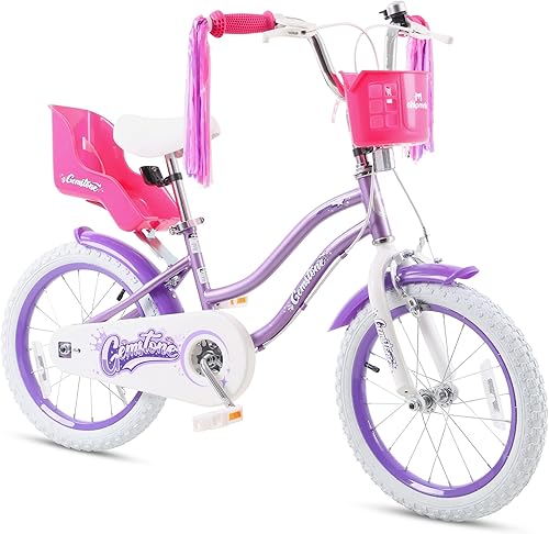 Miniatura 24 de Chipmunk Kids Bike 12 14 16 18 Inch Bicycle with Training Wheels Beginners Boys Girls Ages 3-10 Years Multiple Colors Cohete Azul