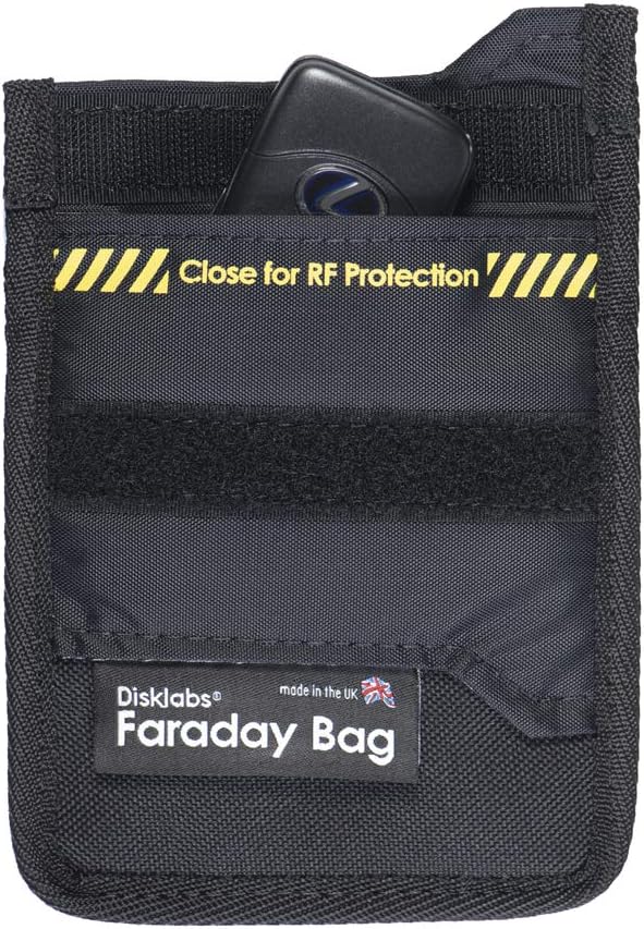 Police Approved Key Shield KS1 Faraday Pouch Bag for Protection Against Keyless Car Crime Guard Key Fob