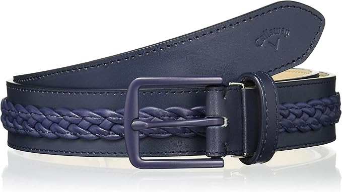 Amazon キャロウェイ メンズ メッシュベルト フリーサイズ 合皮 ゴルフ C 11 ネイビー Fr ベルト 通販