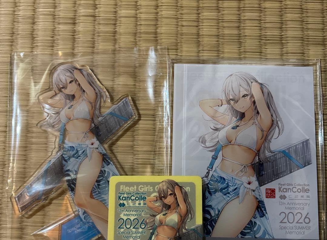 Amazon | 艦これ コミケ C108 水着 Independence アクスタ シール
