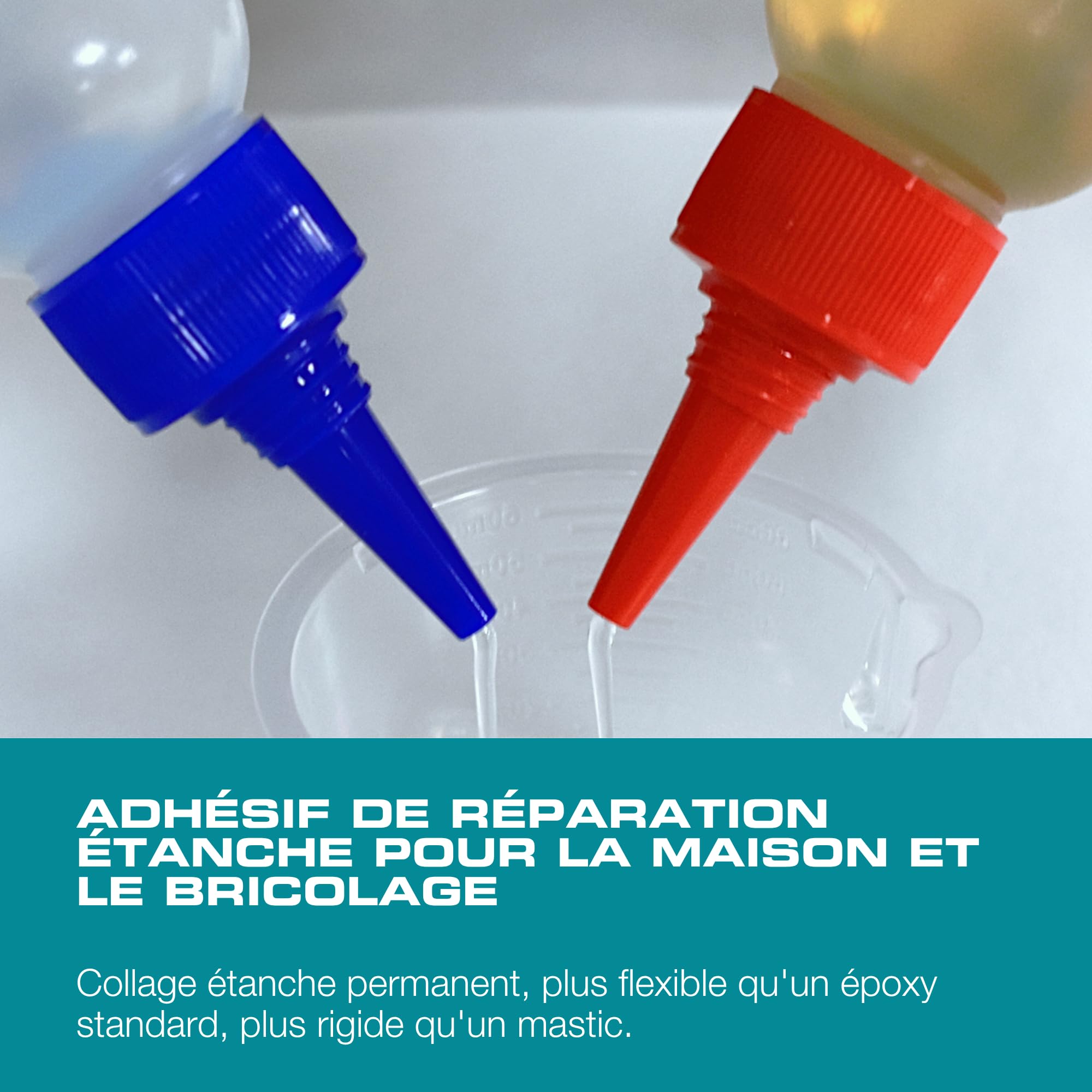 WEST SYSTEM G/flex 650-8 Colle Époxy Bi-composant pour Plastique, Métal, Bois - Résine Epoxy pour Plastique Ultra-résistante Adhésif similaire Marine DIY - Pack de Colle Époxy