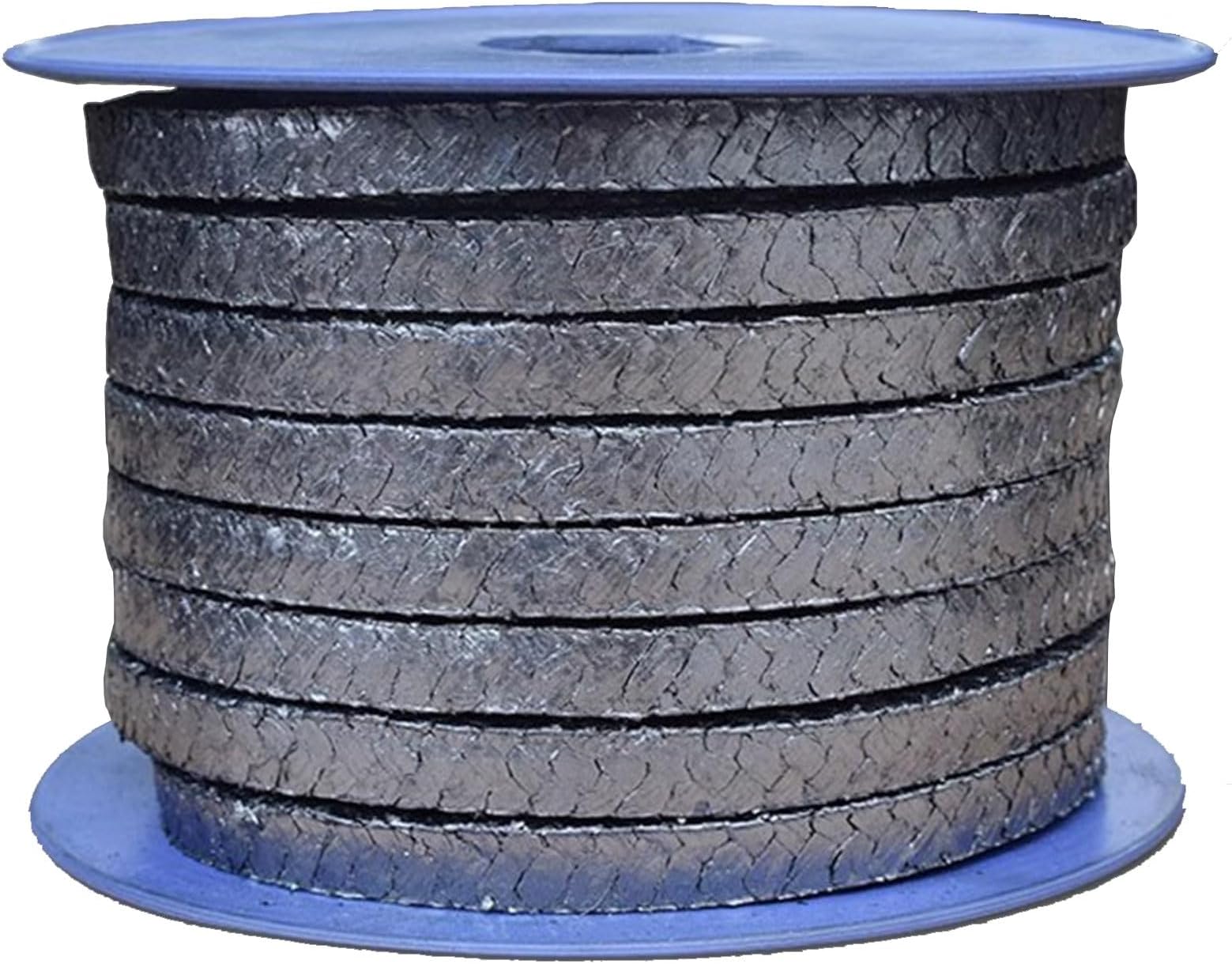 Expanded Flexible Graphite Packing Graphite Braided Compression Packing, Grade A,for Pump Gland Or Valve Stem Or Mechanical Seal(Size:20mm×20mm×1000mm)