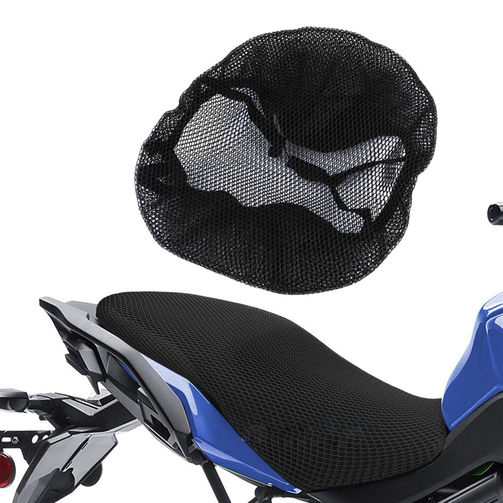 Funda para Kawasaki Versys 650 malla 3D protector impermeable sol 8