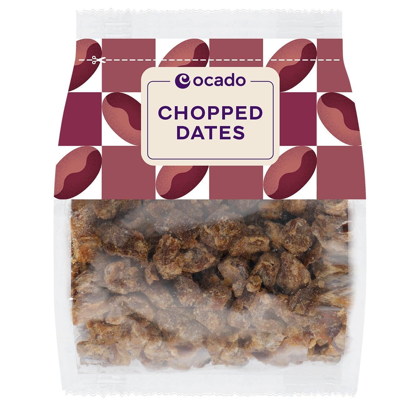 Choped Dates 250g Dried Fruit for Christmas - 2 Pack in a Premier Life Store Box