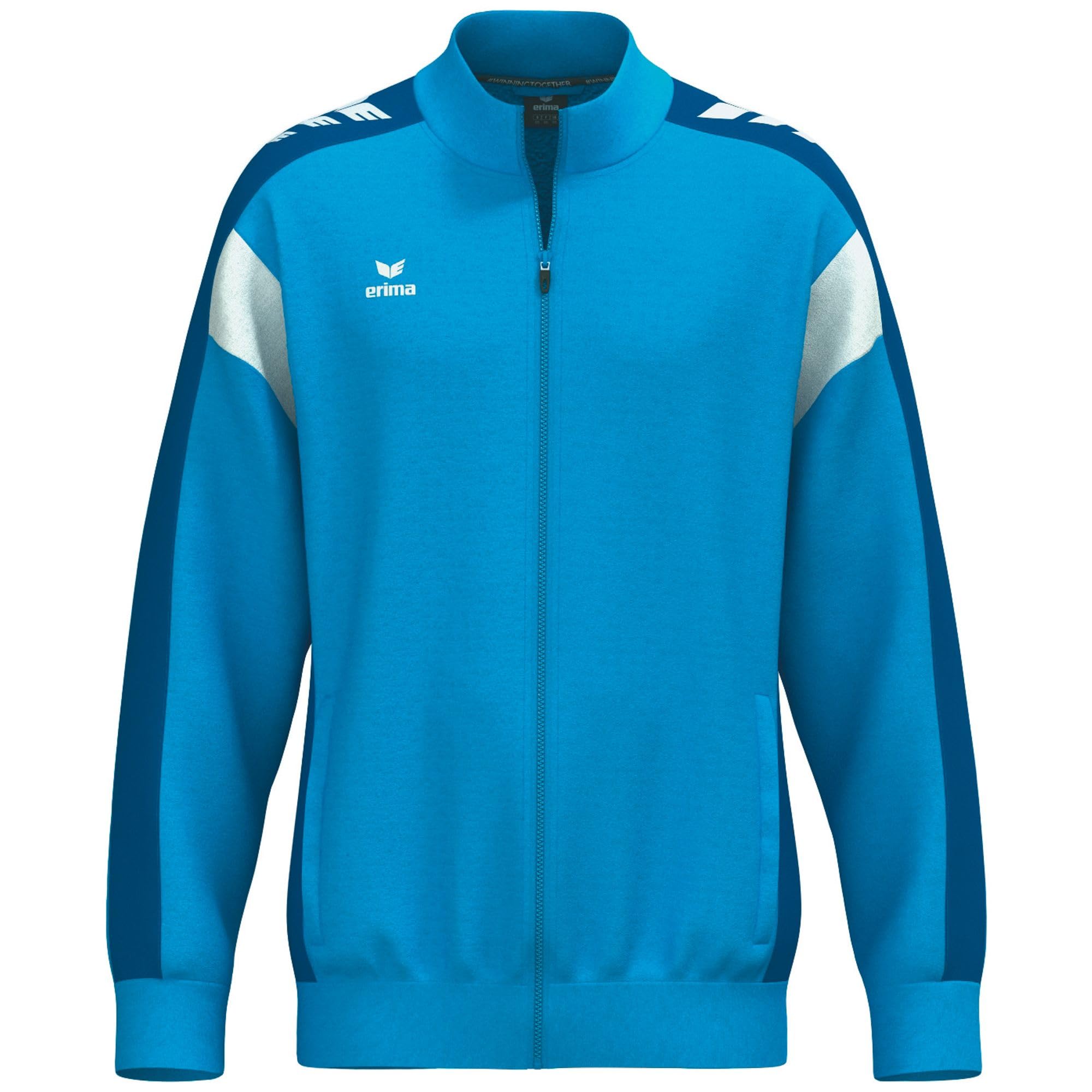 Erima Unisex Celebrate 125 Training Jacket (1032596), curacao/new royal, 3XL