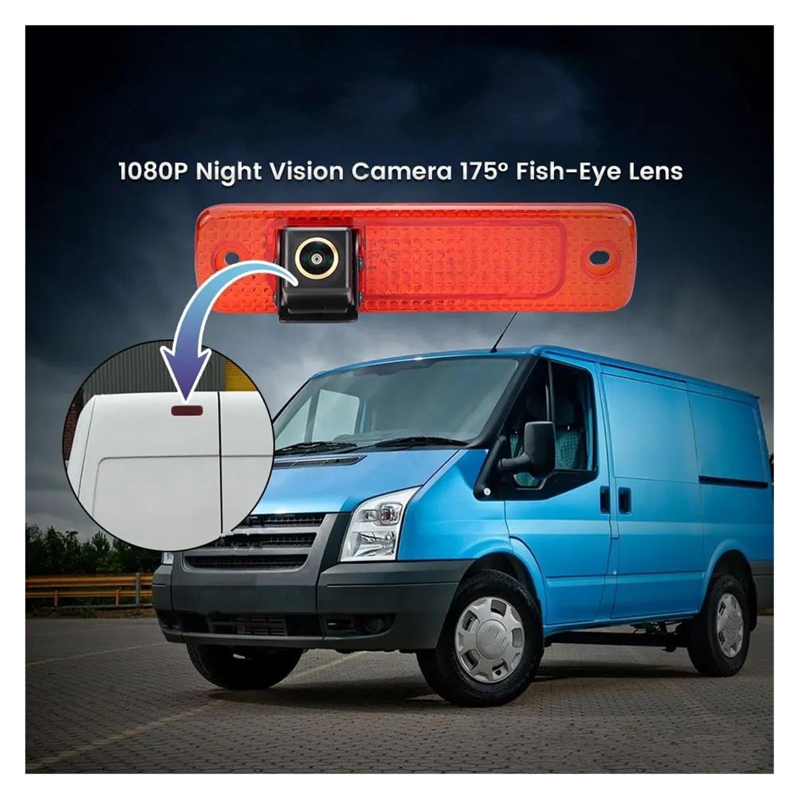 Cámara Respaldo Visión para Ford para Transit MK7 2006-2013