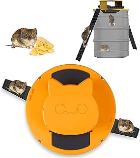 Mouse Traps Bucket  Reusable Flip Mice Traps Indoor  Outdoor Humane Rat Lid Trap - Compare price