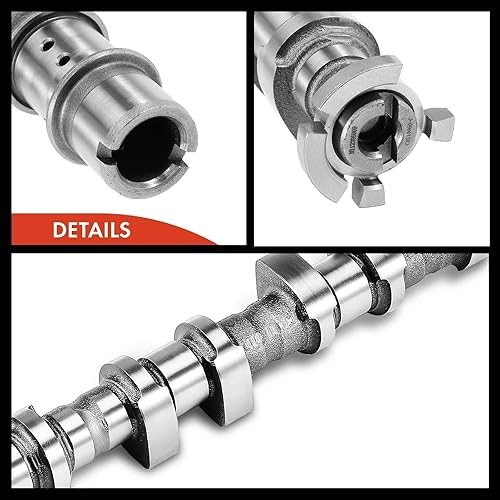 Miniatura 6 de A-Premium Árbol de levas del motor de admisión y escape compatible con Chevrolet Aveo 2009 1.6L, Aveo5 2009 1.6L y Pontiac G3 2009 1.6L 2-PC Set