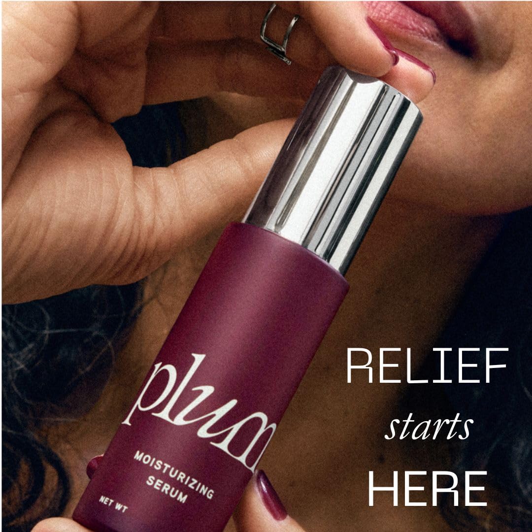 Vaginal Moisturizing Serum - Menopause Support for Long-Lasting Targeted Vaginal Dryness Relief, Drug Free, Hormone Free Vaginal Moisturizer, Drip Free - 1 oz