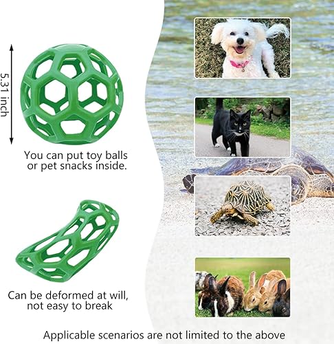 Miniatura 4 de Hábitat de tortuga con pendientes, juego de hábitat de tortuga con pinzas de comida y bola de comida, accesorios de tortuga para tortugas, tortugas,