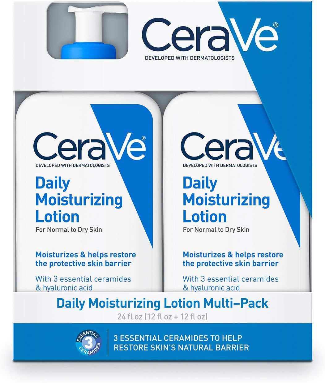 CeraVe Moisturizing Lotion - 12 oz - 2 pk - Packaging May Vary