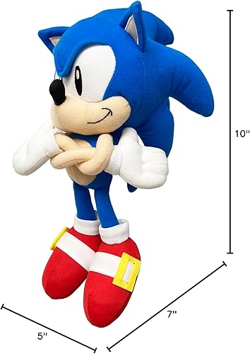 Miniatura 4 de Great Eastern Entertainment Sonic Classic - Sonic The Hedgehog Crossing Arms Plush 10" H