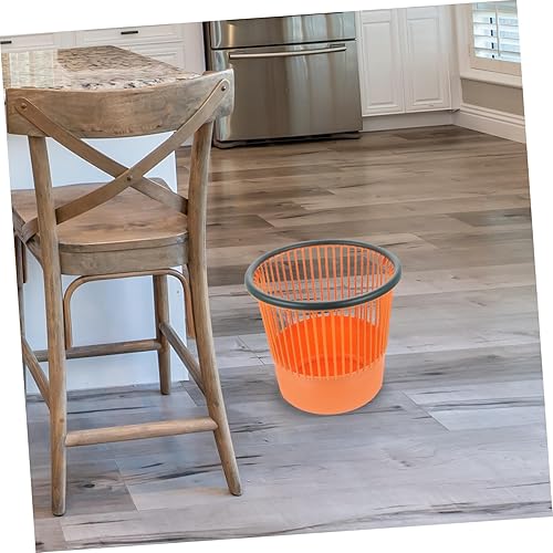 Miniatura 3 de CAXUSD Basurero decorativo de baloncesto, cubo de basura grande, cubo de basura pequeño, papelera de baño, papelera de oficina, papelera de cocina,