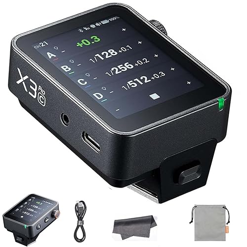 GODOX X3 PRO X3PRO-C Flash Trigger for Canon Camera, 2.4G