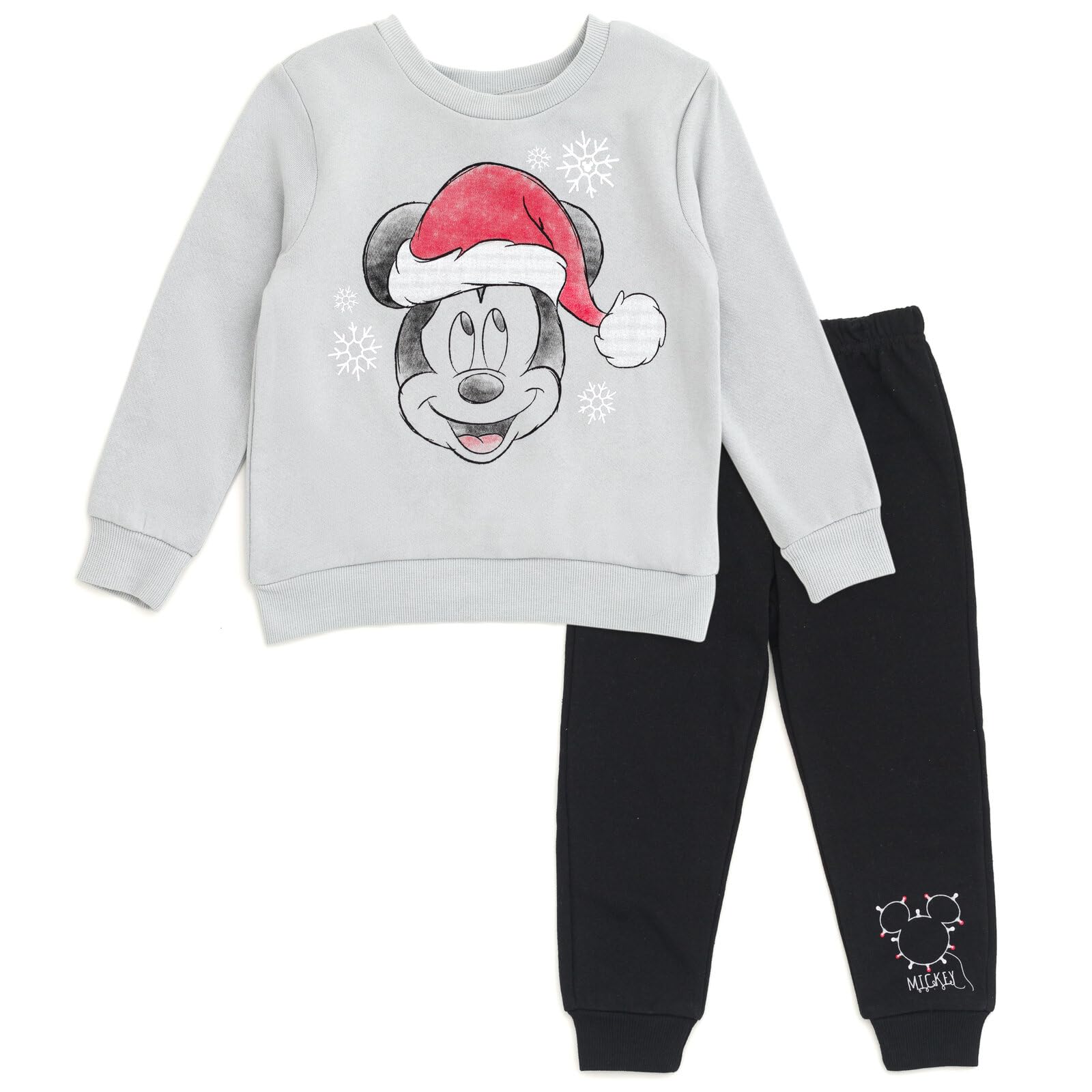 Disney Holiday 2-Piece Fleece Sweatshirt and Pants Set for Baby &amp; Kids