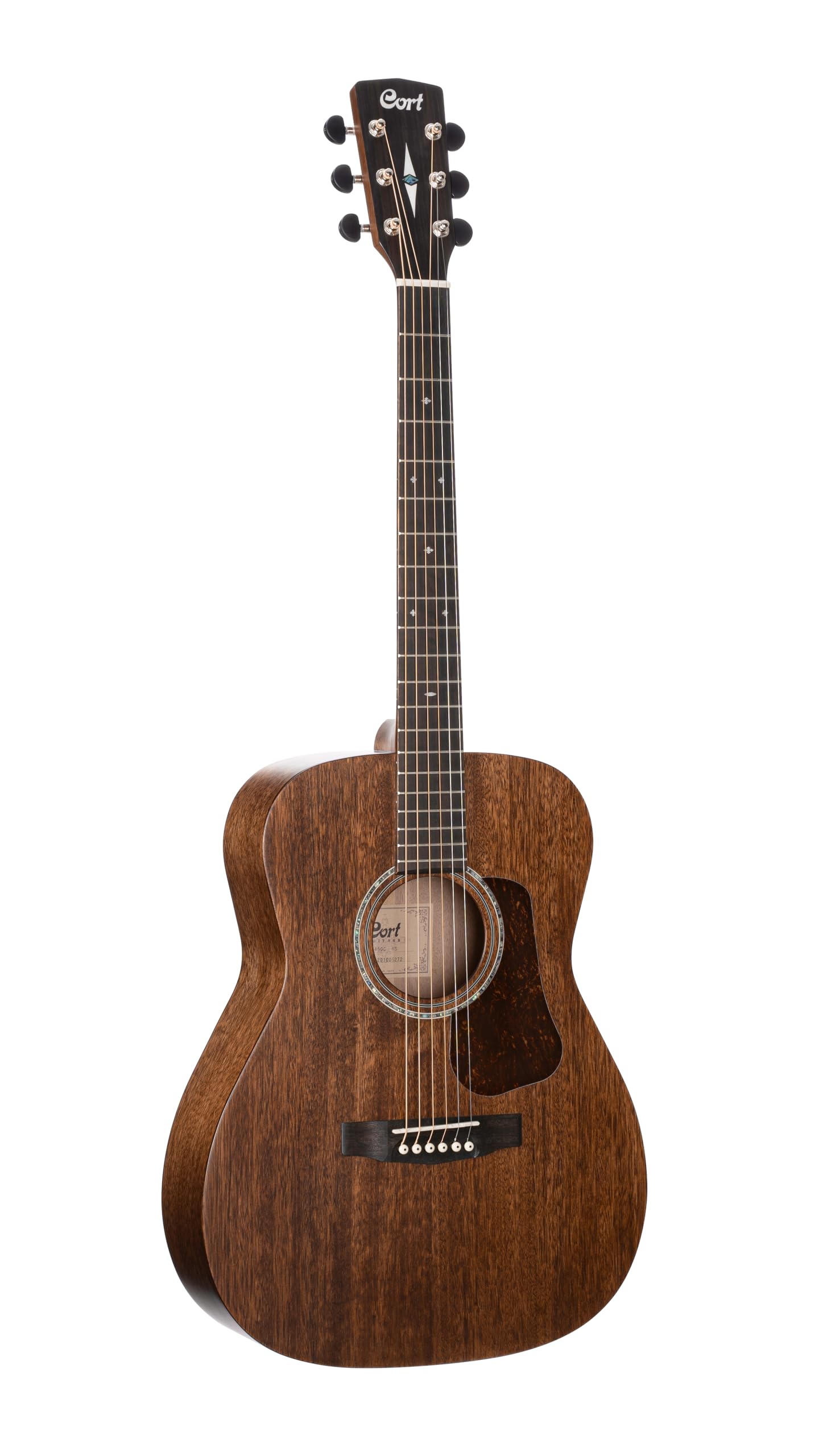 Luce 6 String Acoustic-Electric Guitar, Right Handed, Natural (L450 C NS)