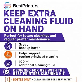 Best Printers 100ml Bottle Cleaning Fluid