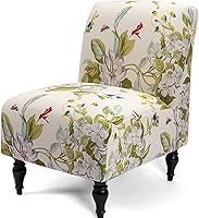 Vista 29 de Liykimt Funda de Silla de Acento Sin Brazos, Funda de Silla Deslizante de Tela Elástica de Spandex Extraíble para Sillas Sin Brazos, Protector