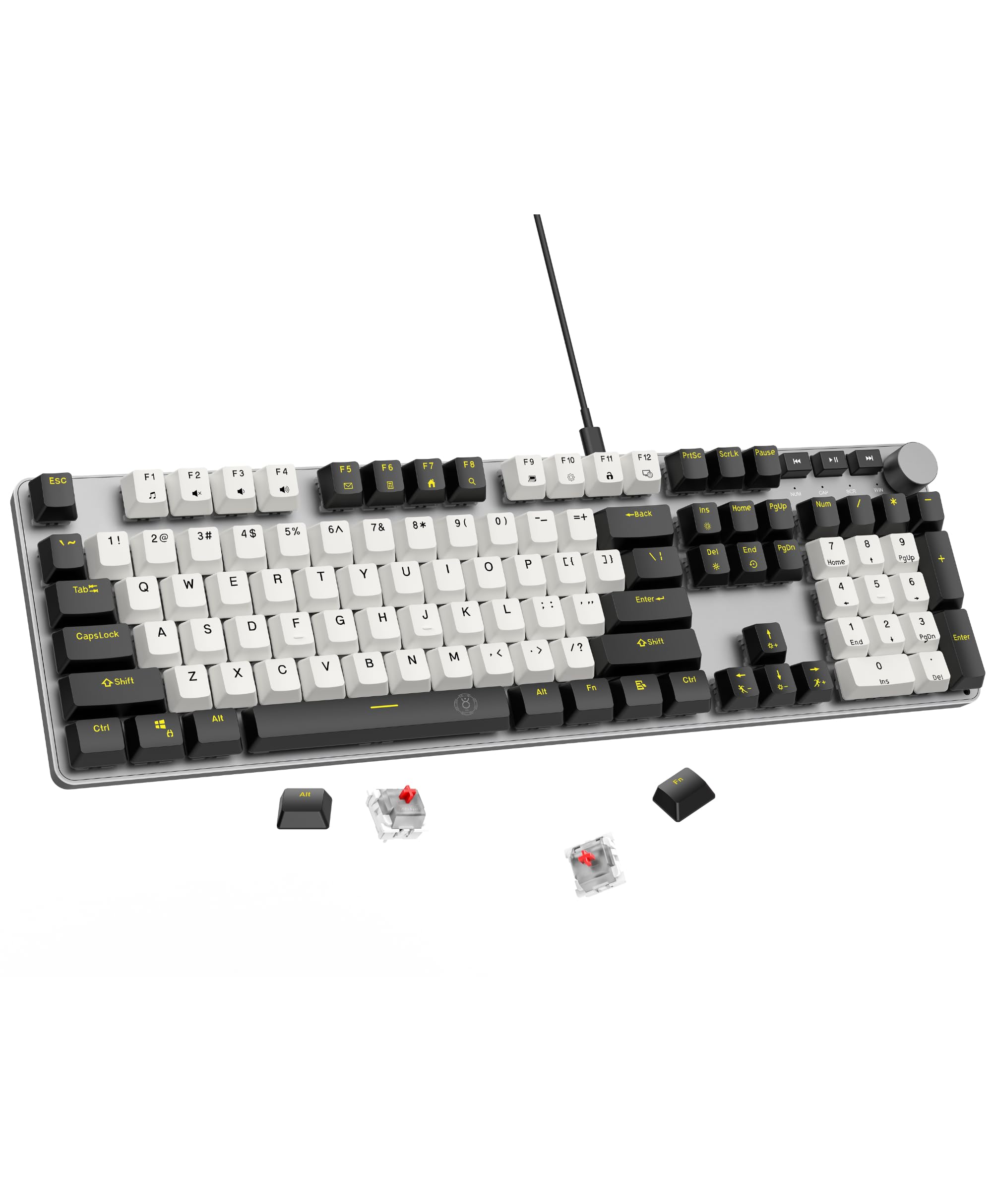 Amazon.in: Buy Dr Luxur® Brute Wired Mechancial Keyboard, Anti