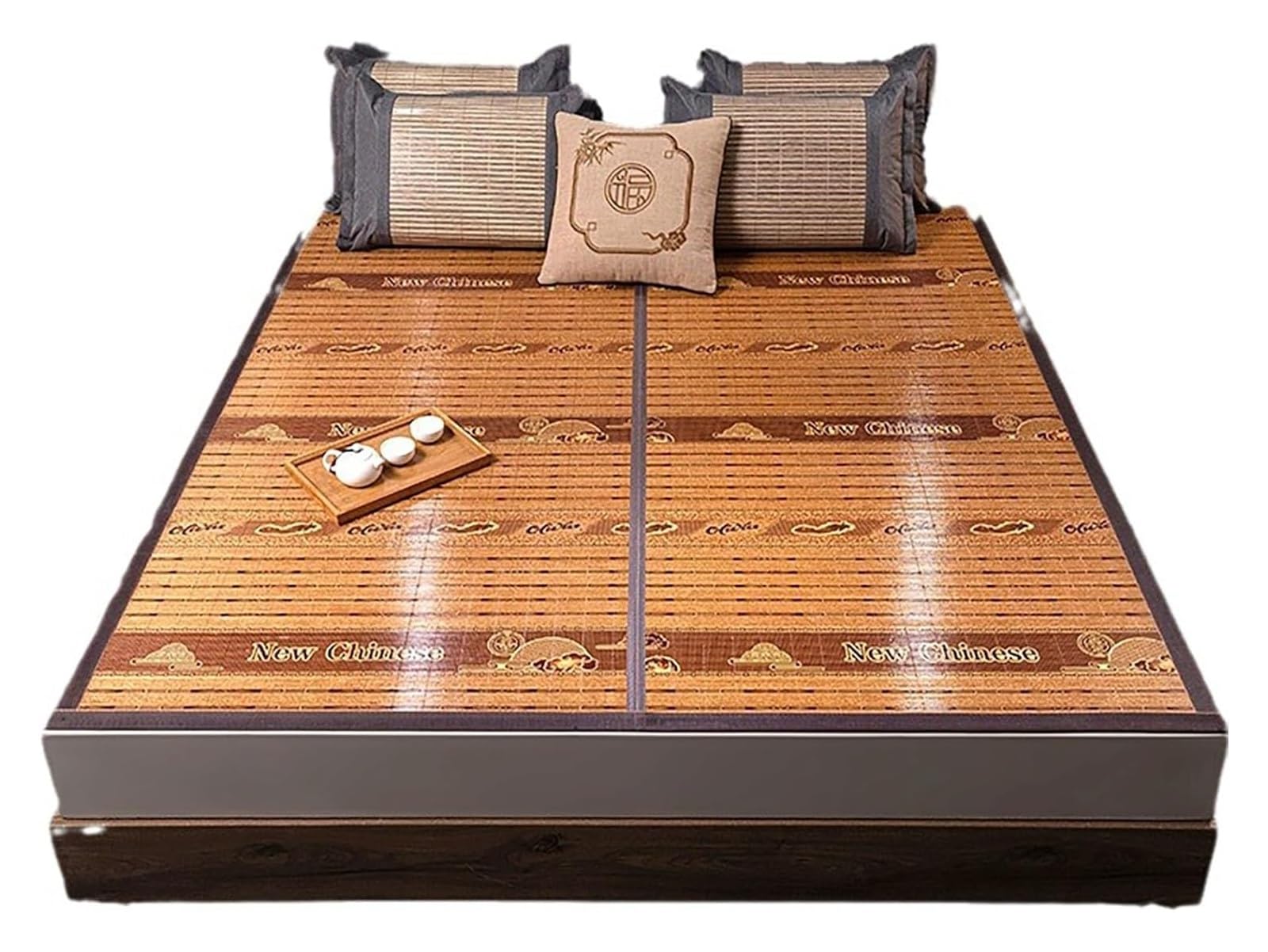 Esterilla de bambú para dormir en verano y descansar fresco en zonas cálidas