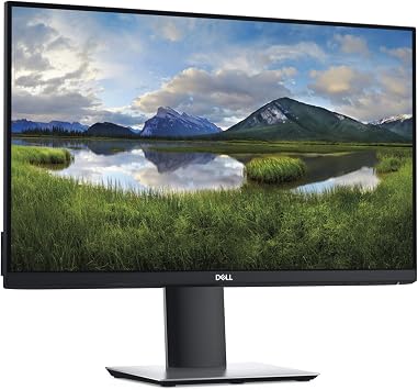 Dell P2419H 24 Inch LED-Backlit, Anti-Glare, 3H Hard Coating IPS Monitor - (8 ms Response, FHD 1920 x 1080 at 60Hz, 1000:1 Contrast, with ComfortView DisplayPort, VGA, HDMI and USB), Black