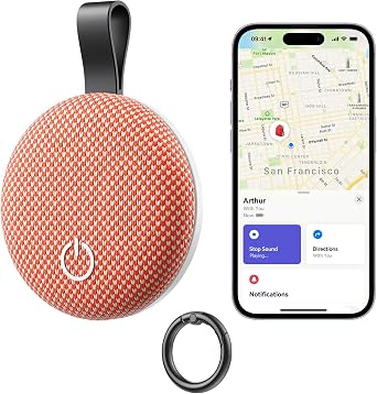 Air Tracker Tag-1 Pack, Item Finder for Pet, Key, Luggage, Bike, Wallet, More