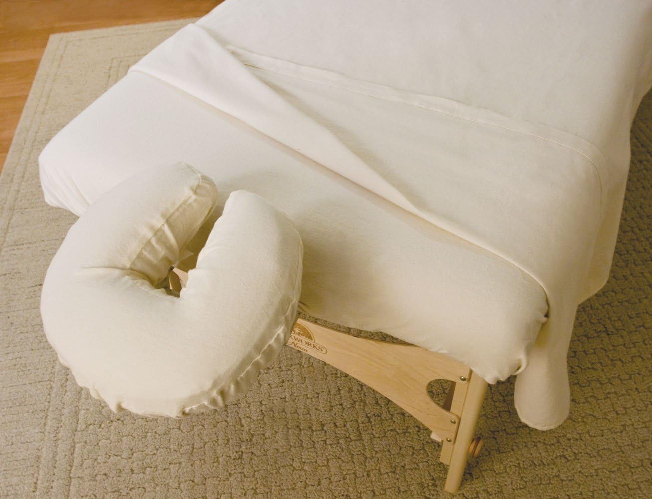 Oakworks 50944 100% Cotton Flannel Sheets, Ivory