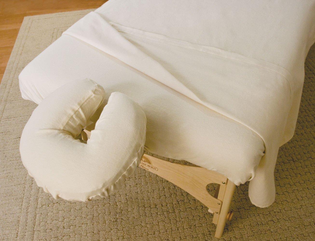 Oakworks 50944 100% Cotton Flannel Sheets, Ivory