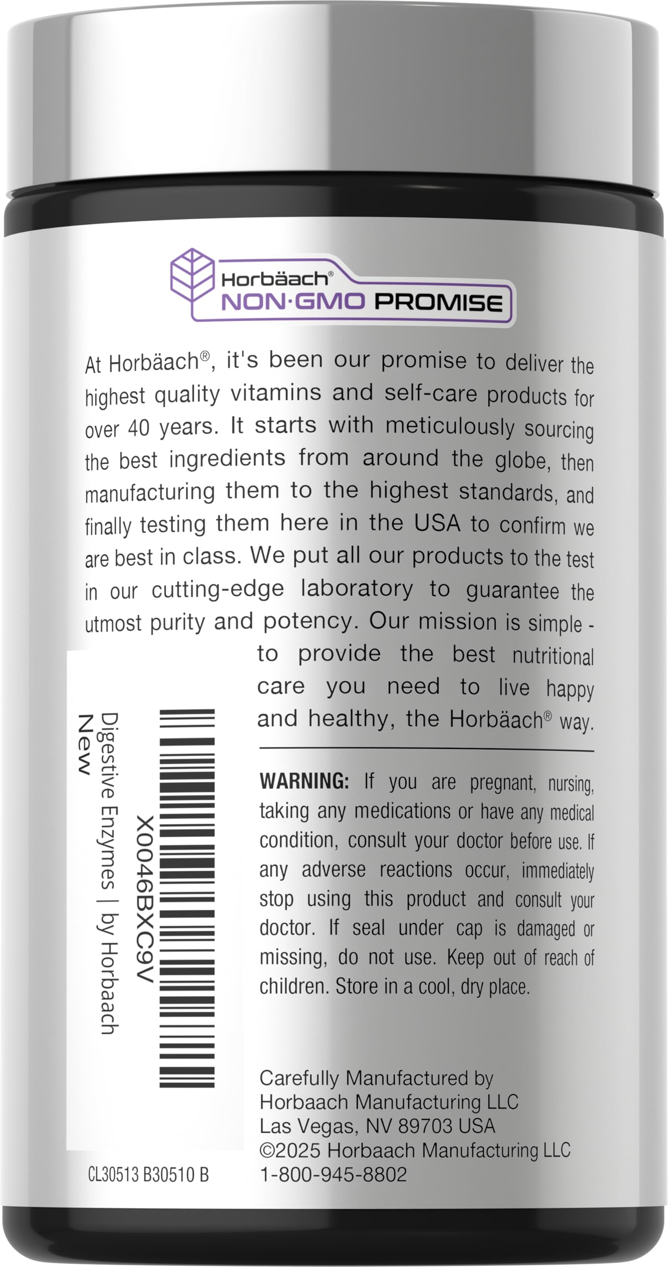 Horbäach Essential Digestive Enzymes | 250 Capsules — Amazon image 3