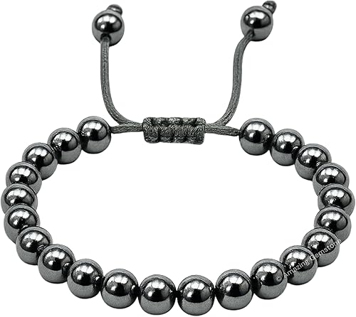 Miniatura 406 de Amazing Gemstone Crystal Bracelet for Women Men's Gifts - Protection Healing Crystal Bracelet - 8mm Gemstone Beaded Adjustable Bracelet Pulseras