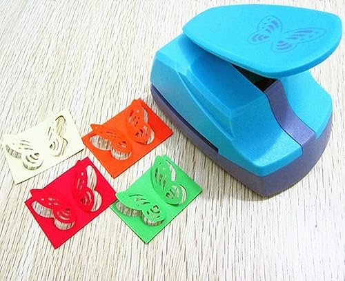 Miniatura 7 de CADY Perforadora de papel para manualidades, para la vida creativa, manualidades, perforadora de 2 pulgadas, perforadora de papel de bricolaje para