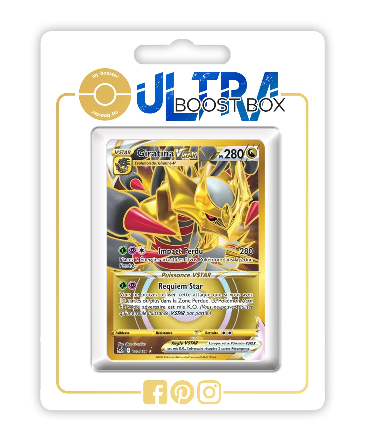 My-booster Pokémon Karten-Booster SV02 – 10 Französische Karten, Inkl. Azumarill 045/193 Reverse