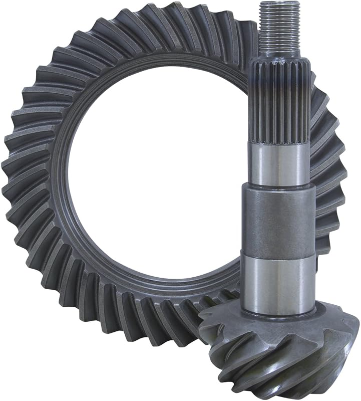 Kit de coroa e pinhão Yukon Gear & Axle 4,56:1, 26 estrias, para diferencial Dana Spicer 30 de rotação reversa – 1 conjunto