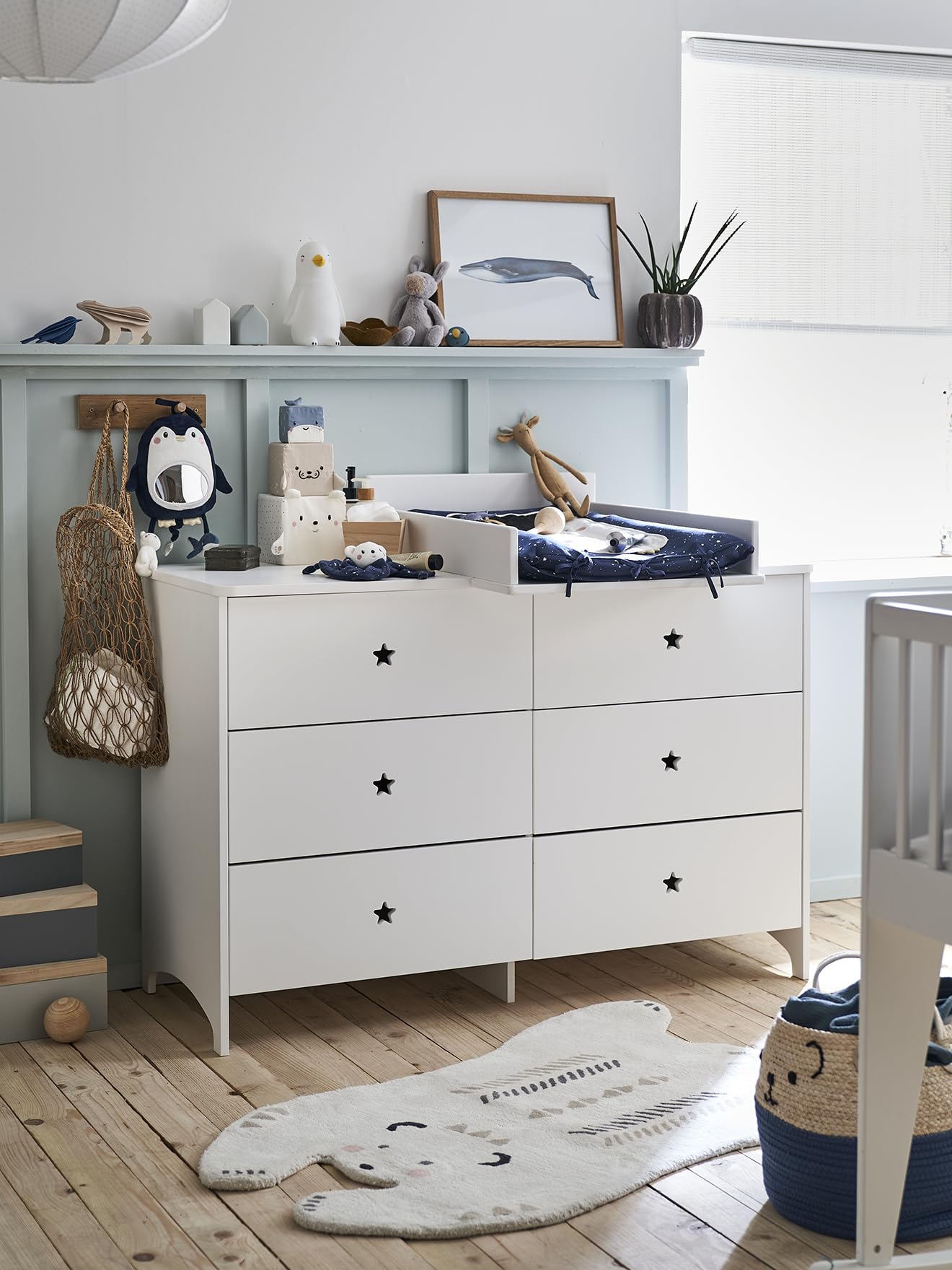 VERTBAUDET Plan à langer pour commodes bébé blanc TU