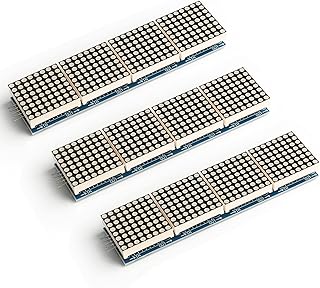MAX7219 Dot Matrix Display - 4 in 1 Integrated Display, SCM Control Drive, LED, Electronic Components, 5V