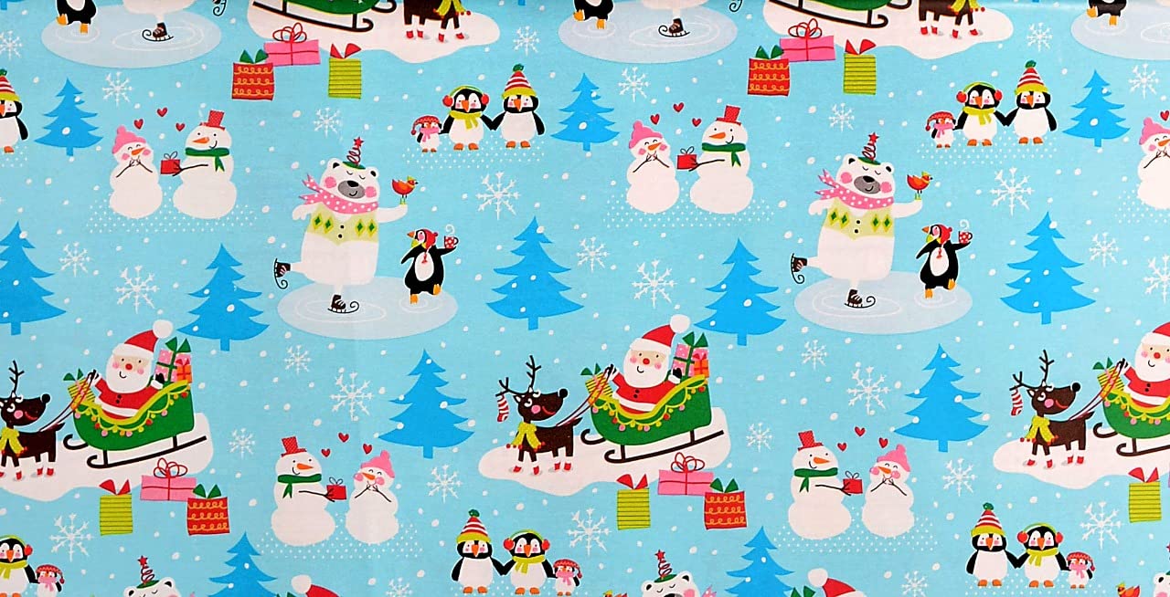 Christmas Gift Wrapping Paper Sheets Set of 10 (Size-19.5 x 29.5), Perfect for Wrapping Gifts for Your Loved Ones. (10)
