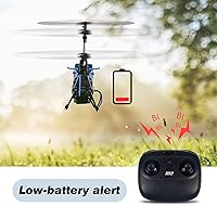 Vista 8 de Cheerwing Helicóptero de control remoto U12 con retención de altitud, mini helicóptero RC para adultos y niños, una tecla de despegue/aterrizaje y 2